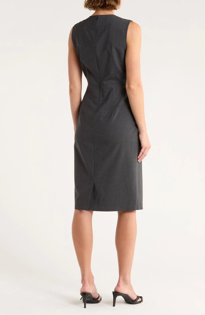 Theory Miyani Wool Blend Sheath Dress 2