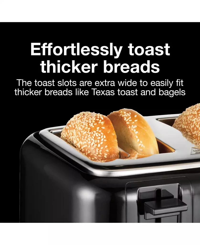 Proctor Silex Wide Slot 4-Slice Toaster 4