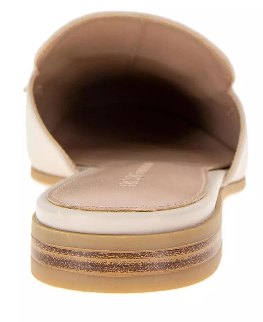 BCBG Women's Zorie Tailored Slip-On Loafer Mules 3