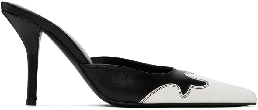 Miaou Black & White GIABORGHINI Edition June Mules