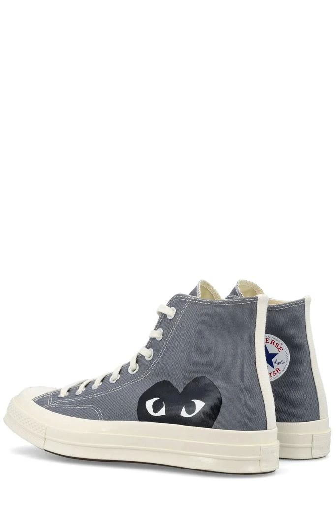 Comme des Garçons Play Comme des Garçons Play X Converse Heart Print High-Top Sneakers 4