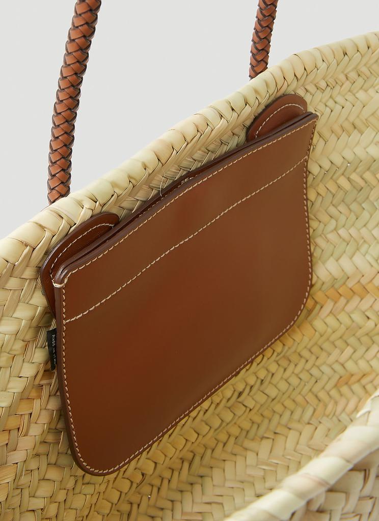 MIU MIU Palmetto　ラフィアバッグ Miu Miu Palmetto Tote Bag in Natural | Lyst