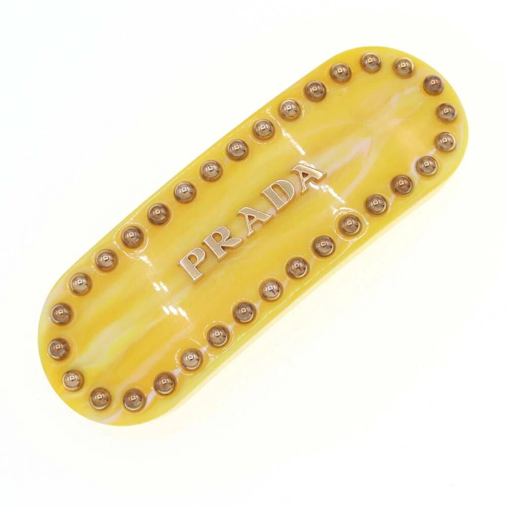 Prada Metal Plastic Barrette (Pre-Owned)
