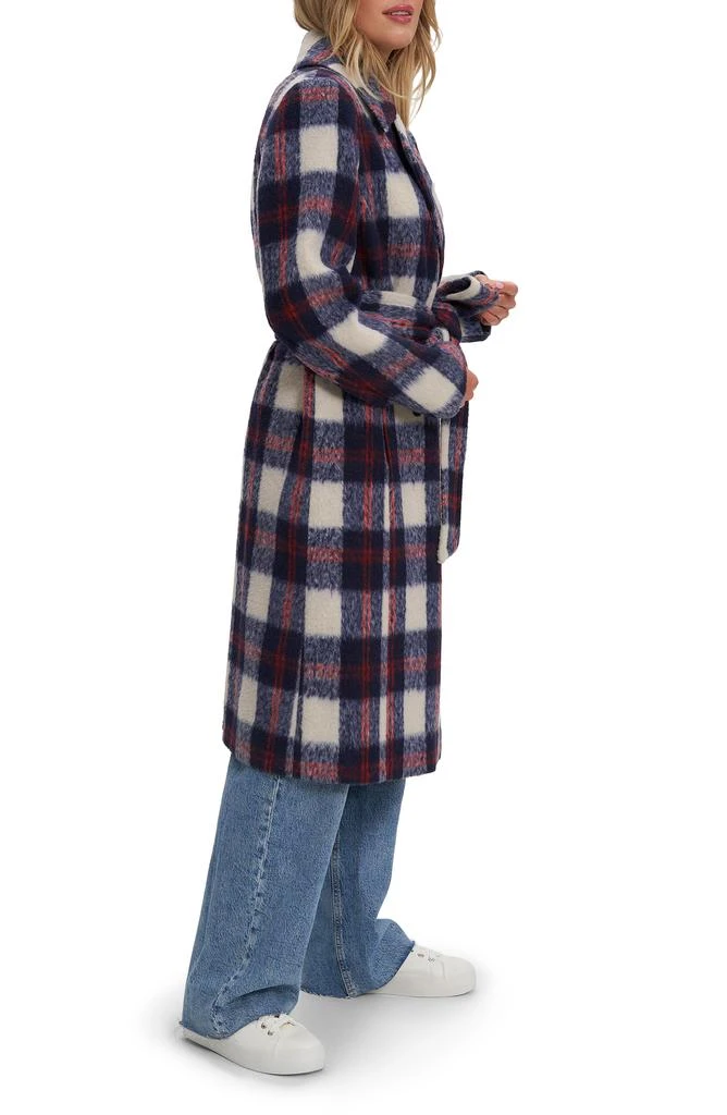 NOIZE Katja Vegan Wool Plaid Coat 8