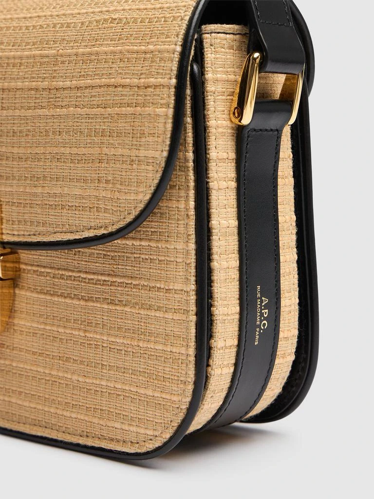 A.P.C. Small Sac Grace Raffia Bag 3