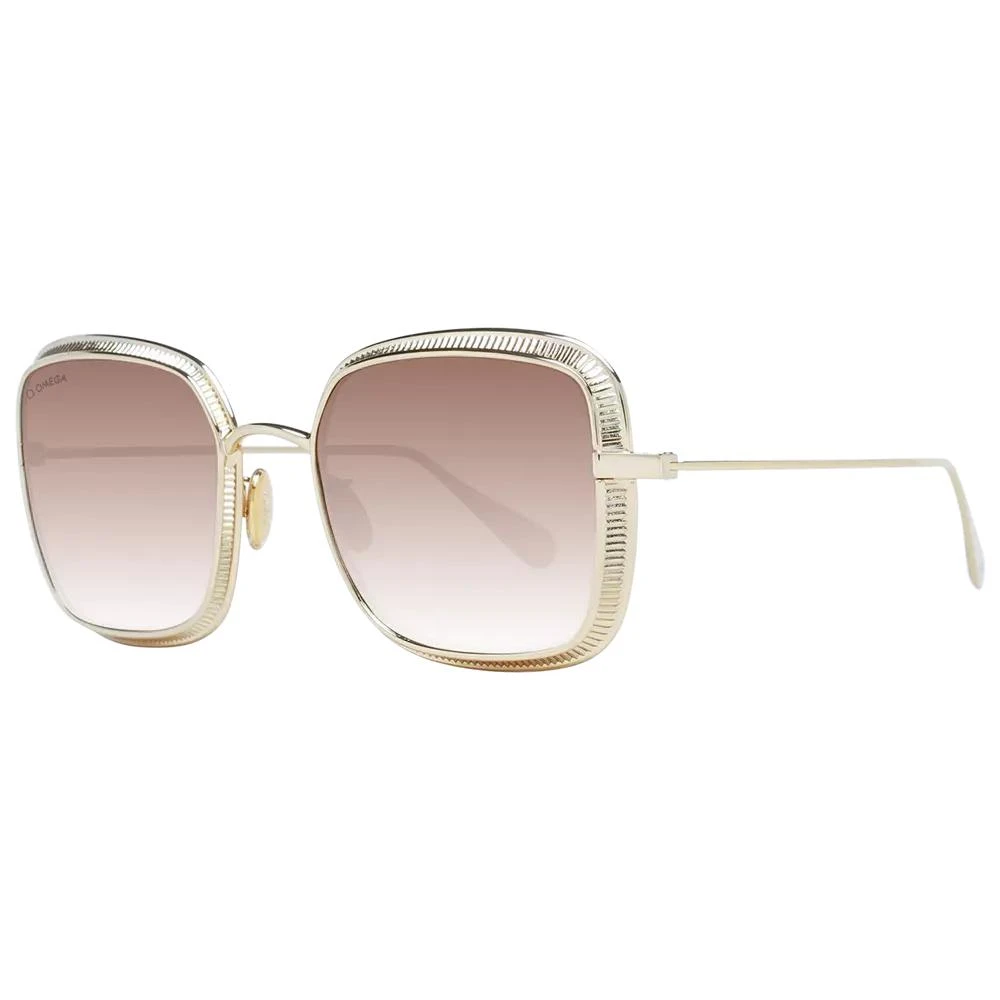 Omega Omega Gold Women Sunglasses 1