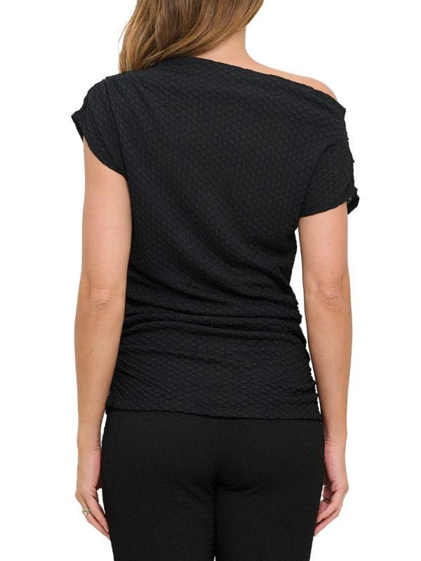Renee C. Asymmetrical Ruched Top 2