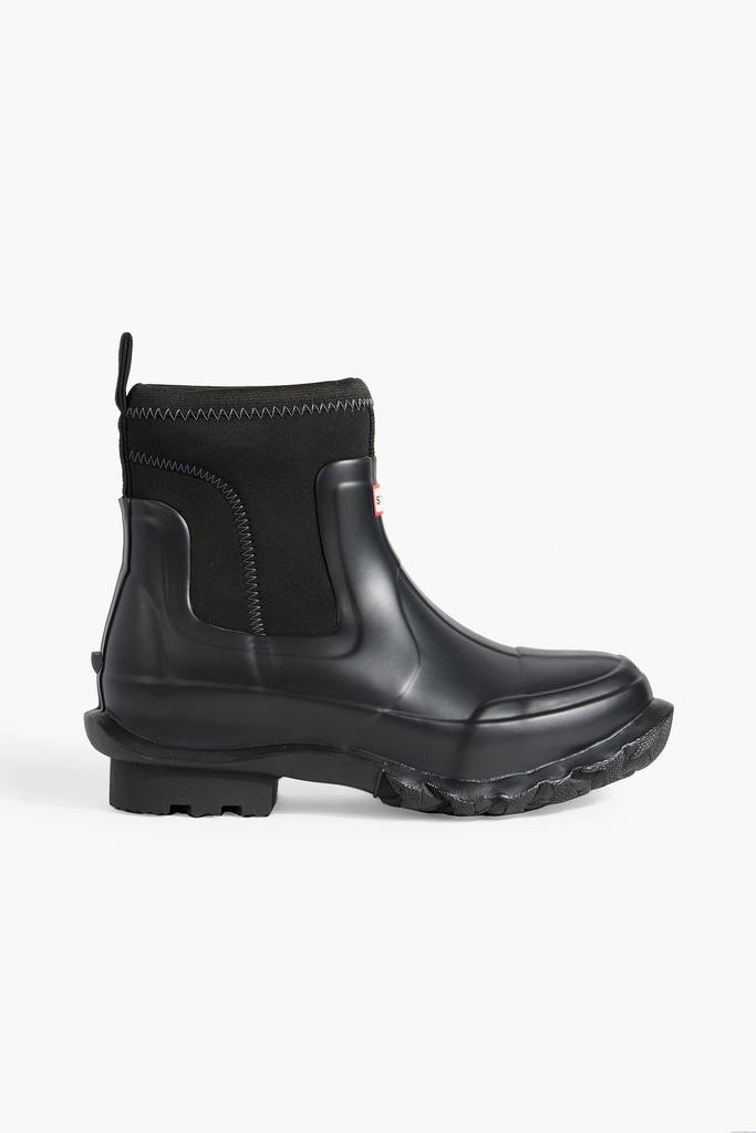 Stella McCartney + Hunter neoprene and rubber rain boots