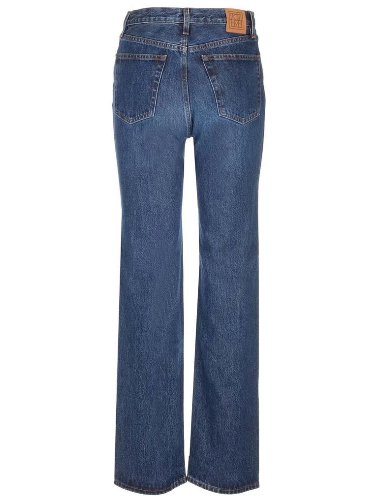 Totême Totême Classic Cut Logo Patch Jeans 2