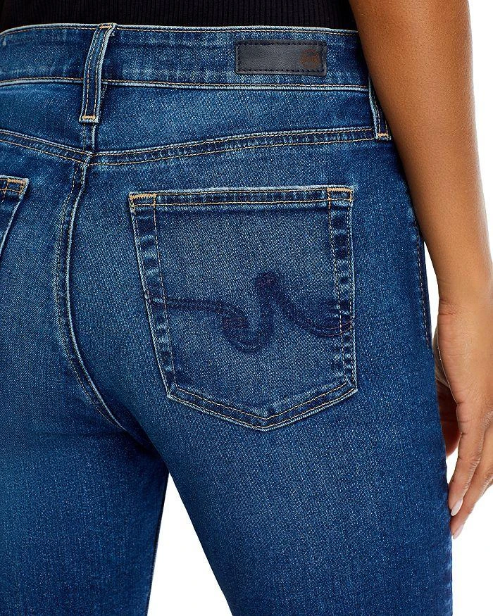 AG Farrah Mid Rise Bootcut Crop Jeans in Forgotten 5