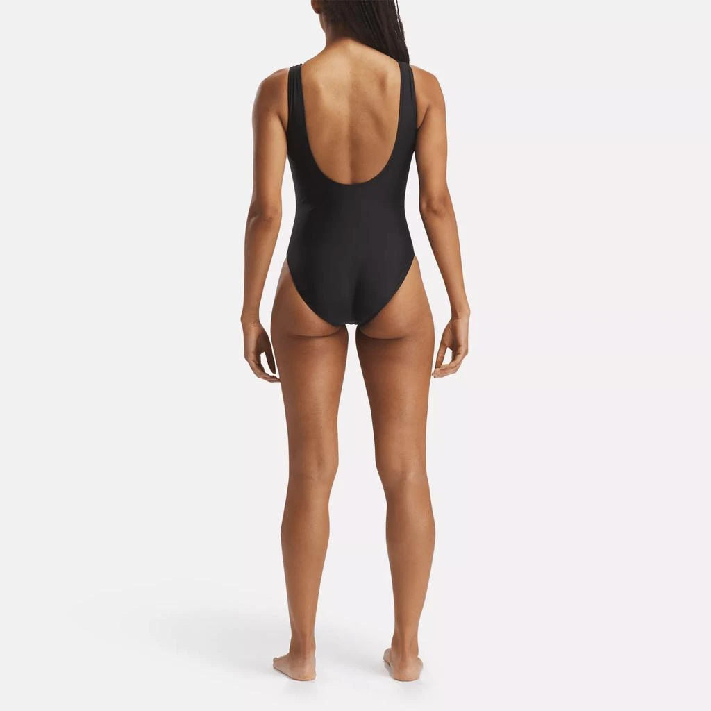 Reebok Women's Basic One-Piece Swimsuit with Low Scoop Back 3