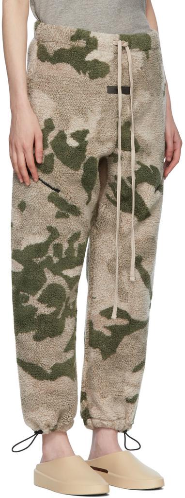 Fear of God ESSENTIALS Khaki Polyester Lounge Pants