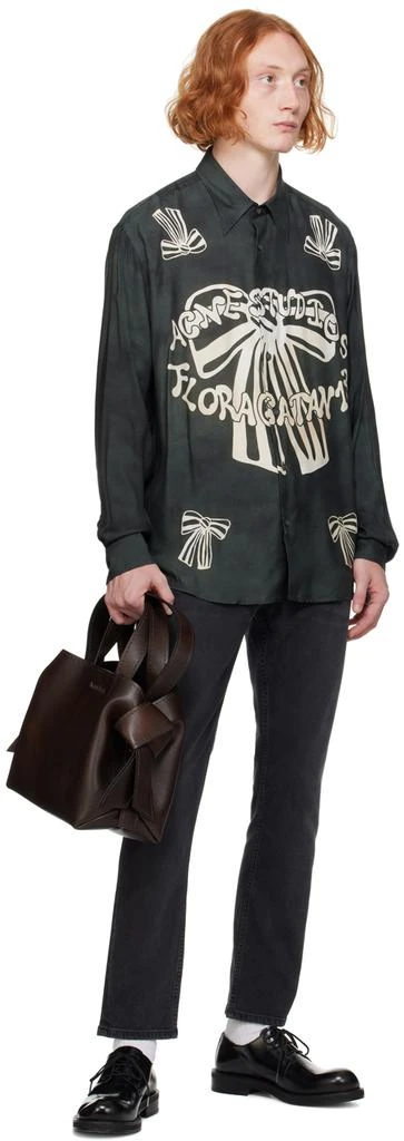 Acne Studios Black Slim-Fit River Jeans 4