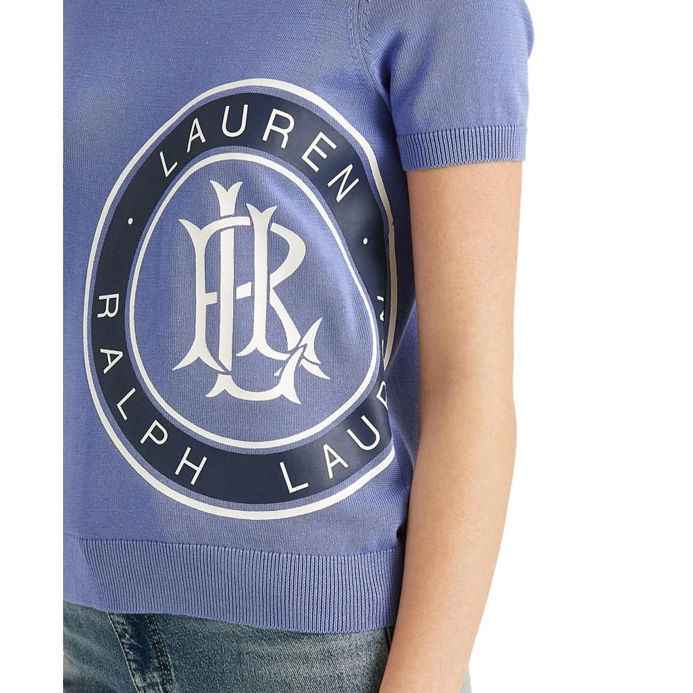 Ralph Lauren Logo Short-Sleeve Sweater 3