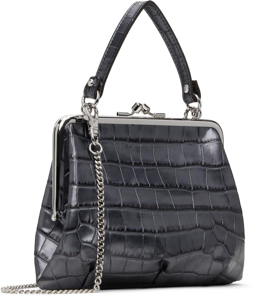Vivienne Westwood Gray Granny Frame Bag - Travel Bags