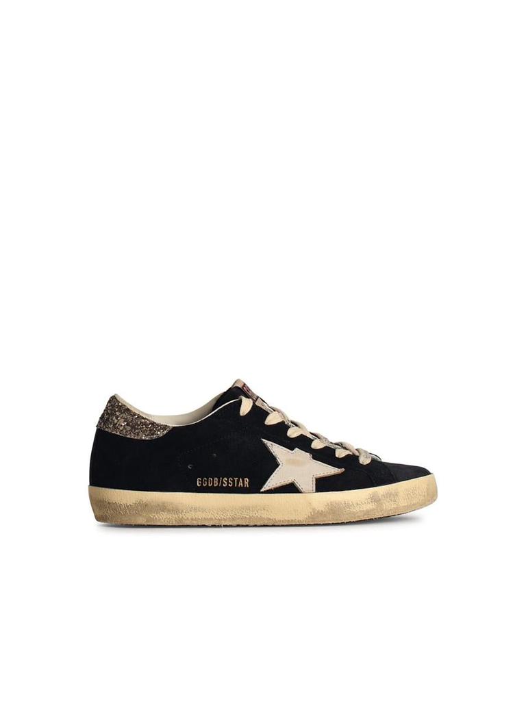Golden Goose Golden Goose Blue Suede Sneakers