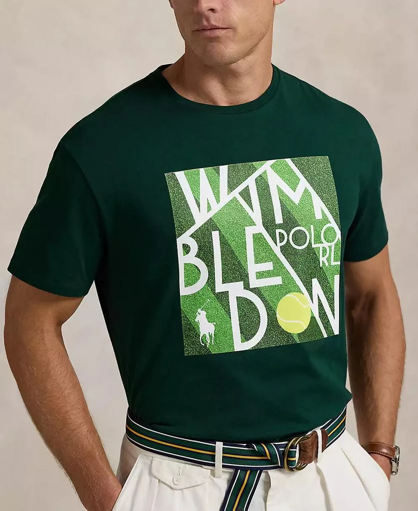 Ralph Lauren Unisex Wimbledon Classic-Fit Logo T-Shirt 3