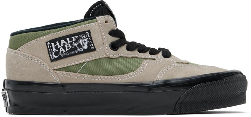 Vans Taupe & Khaki Half Cab Reissue 33 Sneakers