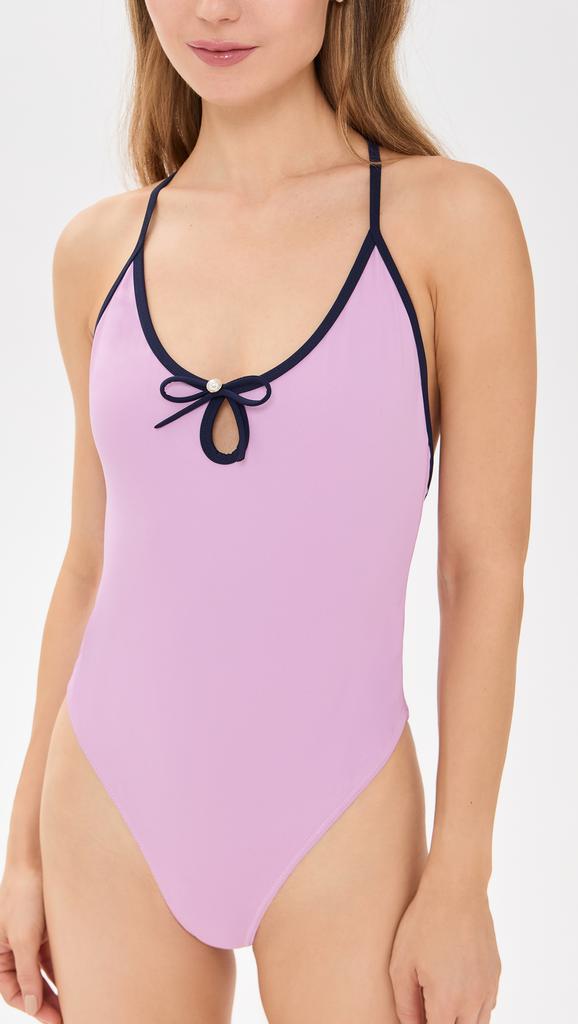CAROLINE CONSTAS Gillian Keyhole One Piece