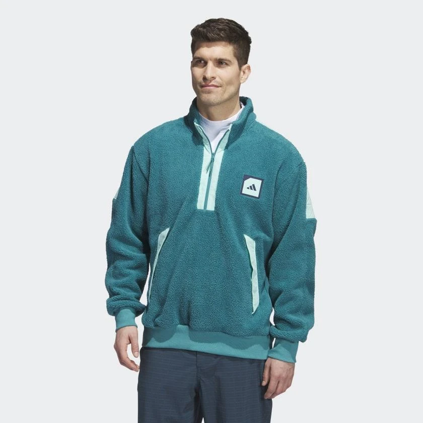 Adidas Men's adidas Adicross Padded Fleece Half-Zip Jacket 2