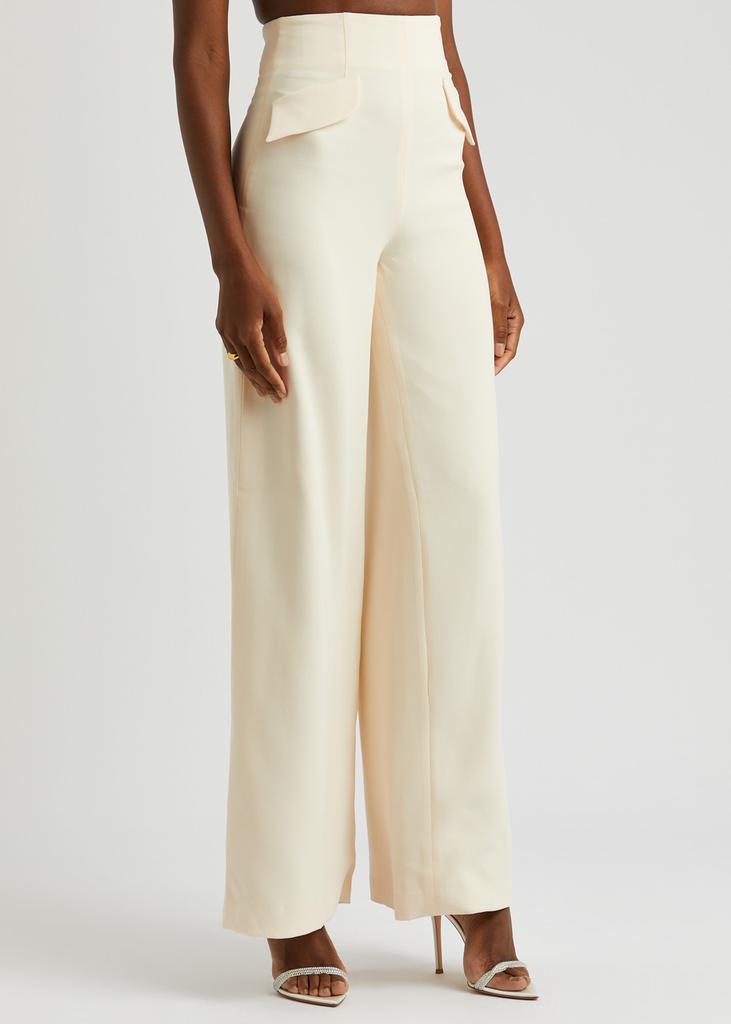 Nafsika Skourti Empire wide-leg trousers