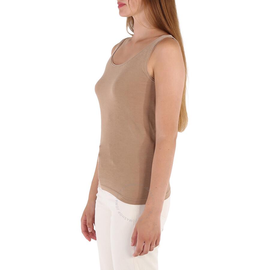 Wolford Ladies Latte Jamaika Sleeveless Top