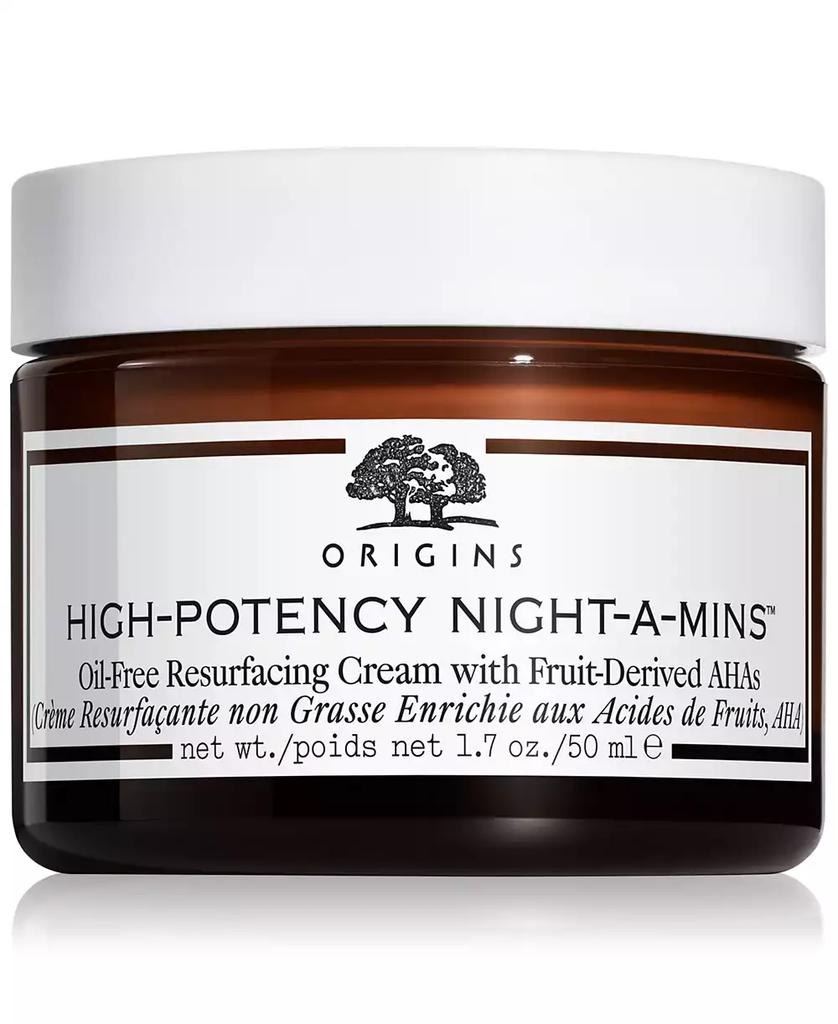 Origins High-Potency Night-A-Mins™ Resurfacing Oil-Free Cream with Fruit-Derived AHAs, 1.7 oz.