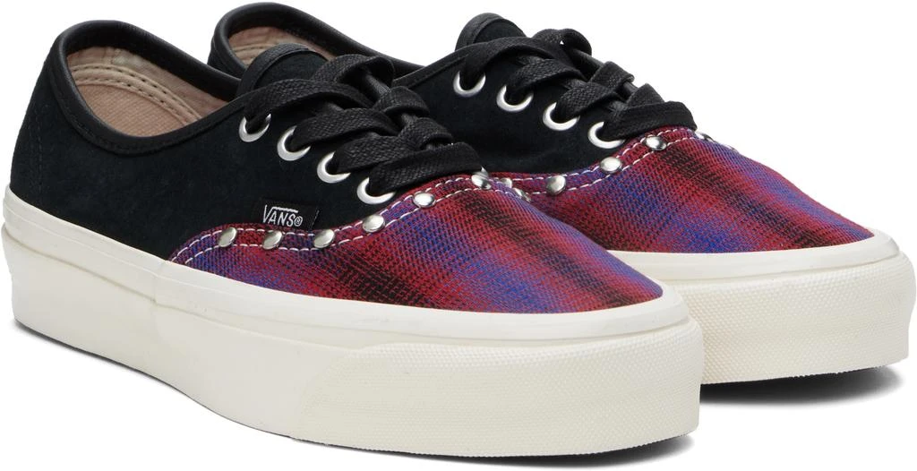 Vans Black & Purple LX Authentic Reissue 44 Sneakers 4