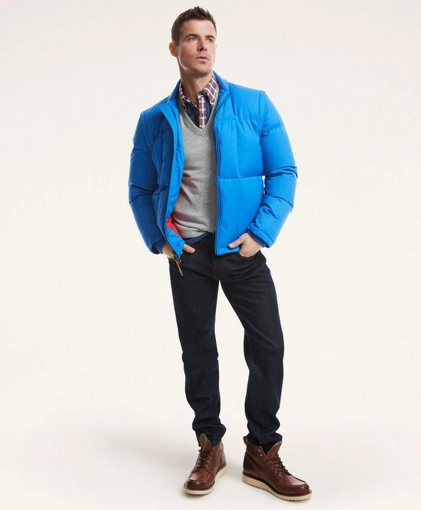 Brooks Brothers Nylon Down-Filled Puffer Coat 6