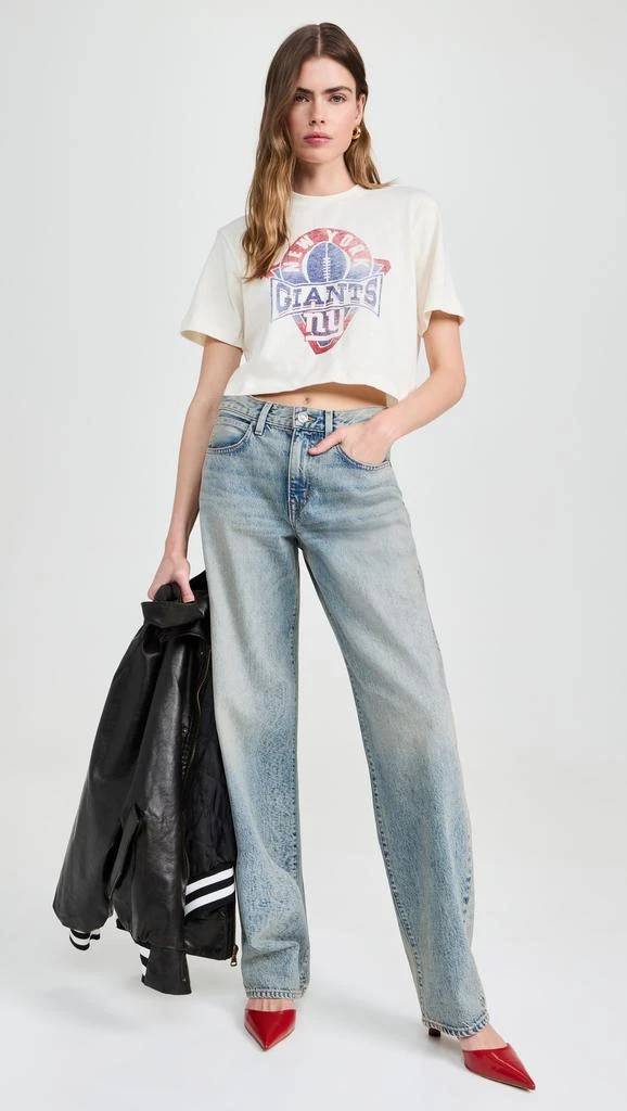 Junk Food Giants Mock Neck Crop Tee 4