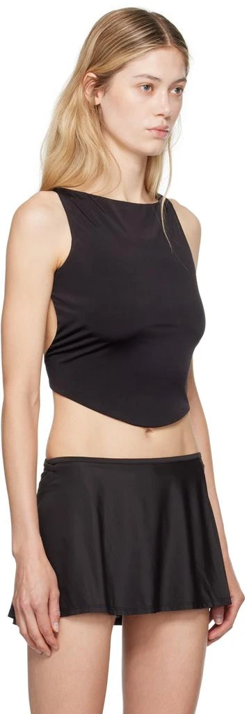 Sandy Liang Black Rodin Tank Top 2