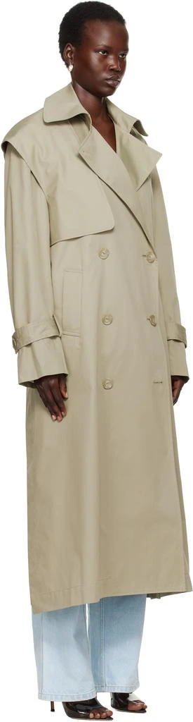 Christopher Esber Beige Loren Trench Coat 2