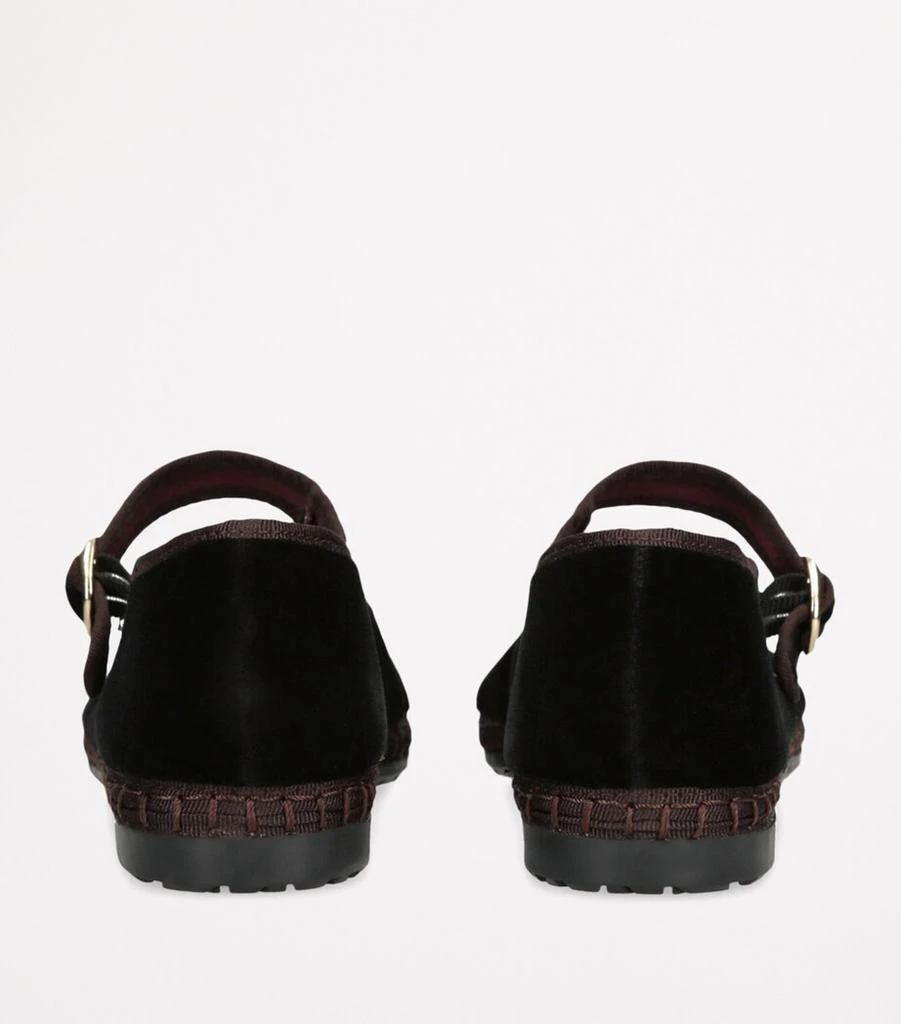 Flabelus Velvet Sethe Mary Janes 2