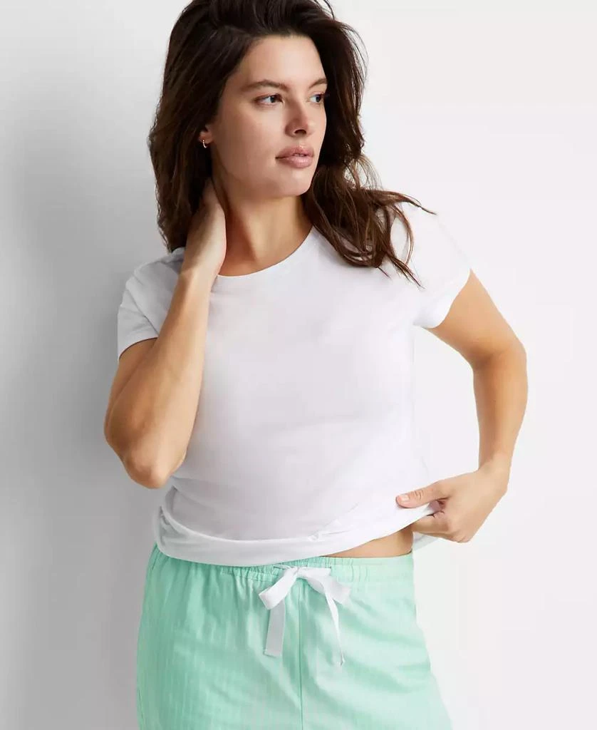 State of Day Women
s Cotton Blend Short-Sleeve Sleep Tee XS-3X, Macy
s Exclusive