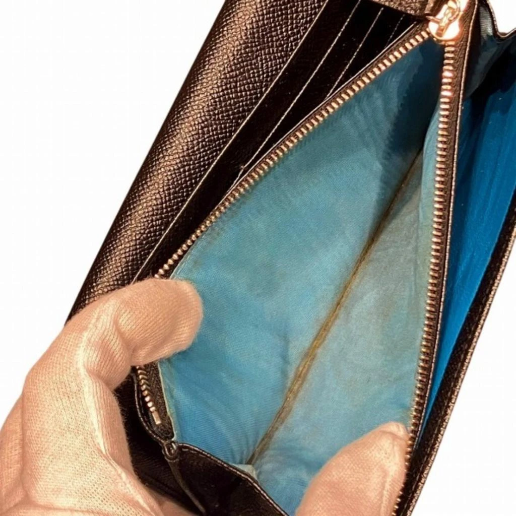 BVLGARI Leather Coin Purse/Coin Case (Pre-Owned) 5