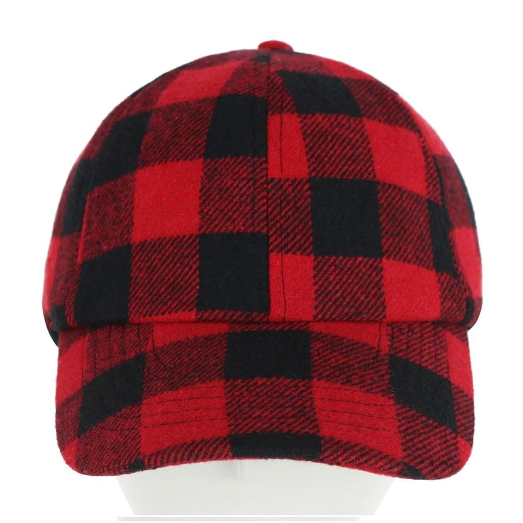 Epoch Hats Company Men's Sherpa Lined Wool Blend Earflap Baseball Cap 4