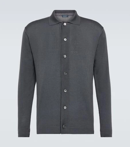 Thom Sweeney Wool Henley shirt 1