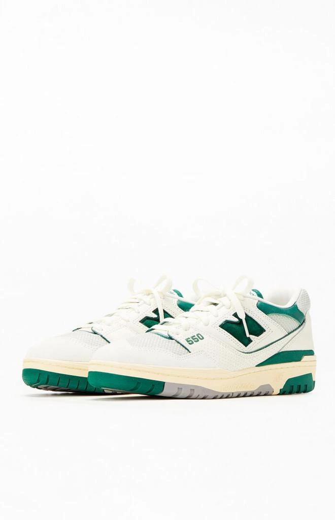 New Balance Green 550 Shoes 2