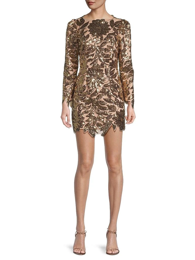 Milly Scottie Sequined Minidress 2
