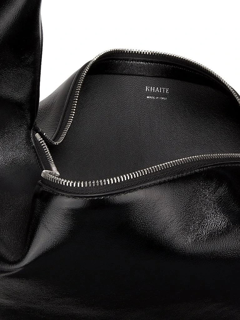 Khaite Medium Olivia Leather Hobo Bag 3