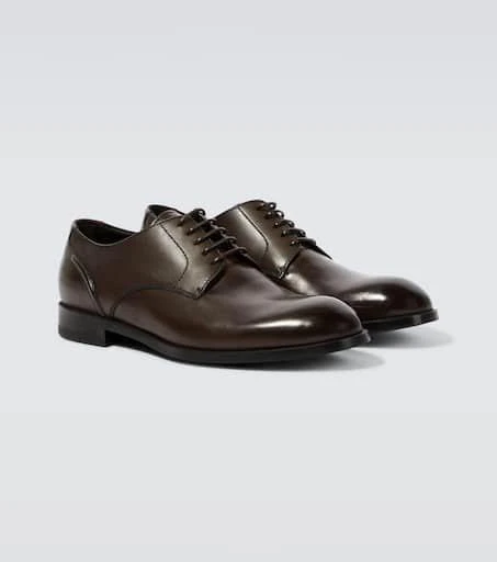 Zegna Siena Flex leather Derby shoes 5