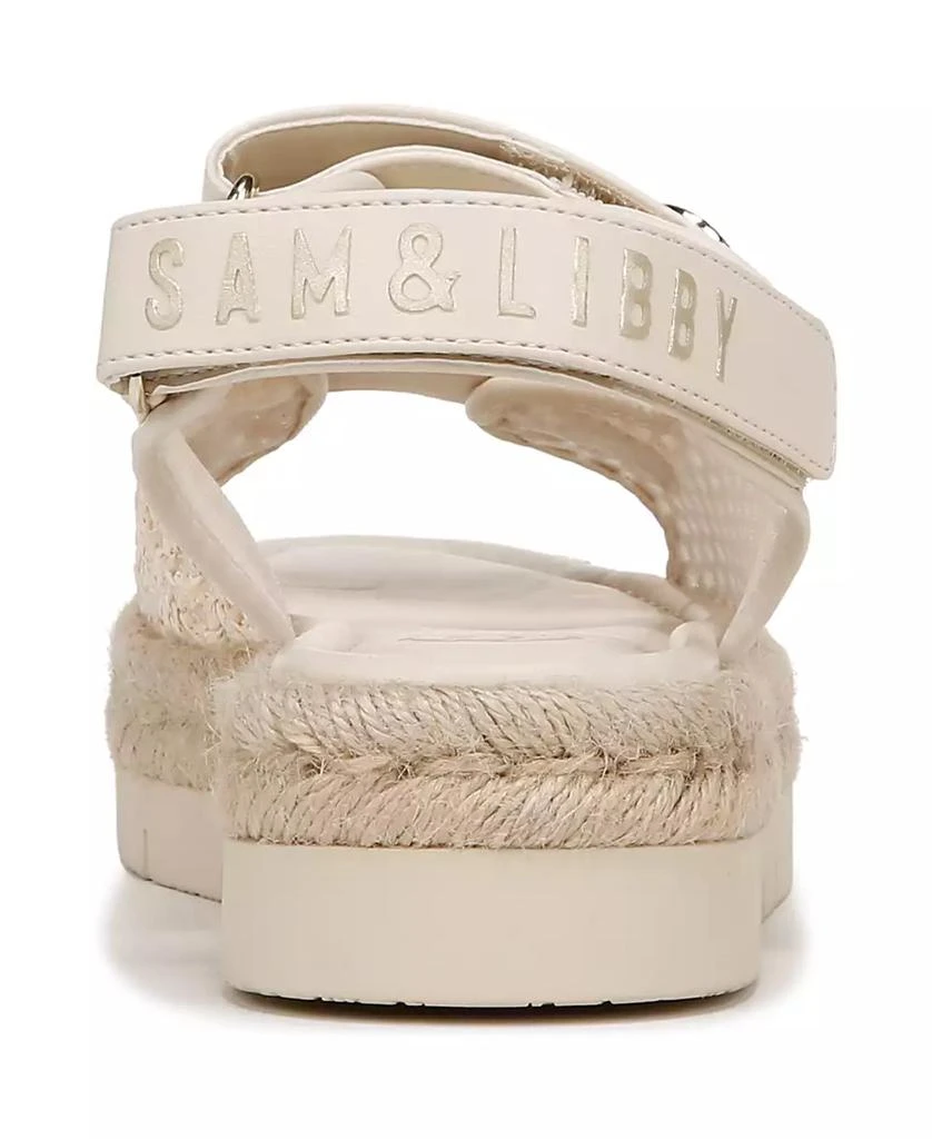Sam and Libby Women's Austin Double Strap Flatform Sandals 3