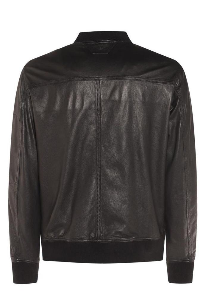 Shop Salvatore Santoro Zip-Up Leather Jacket on Sale at