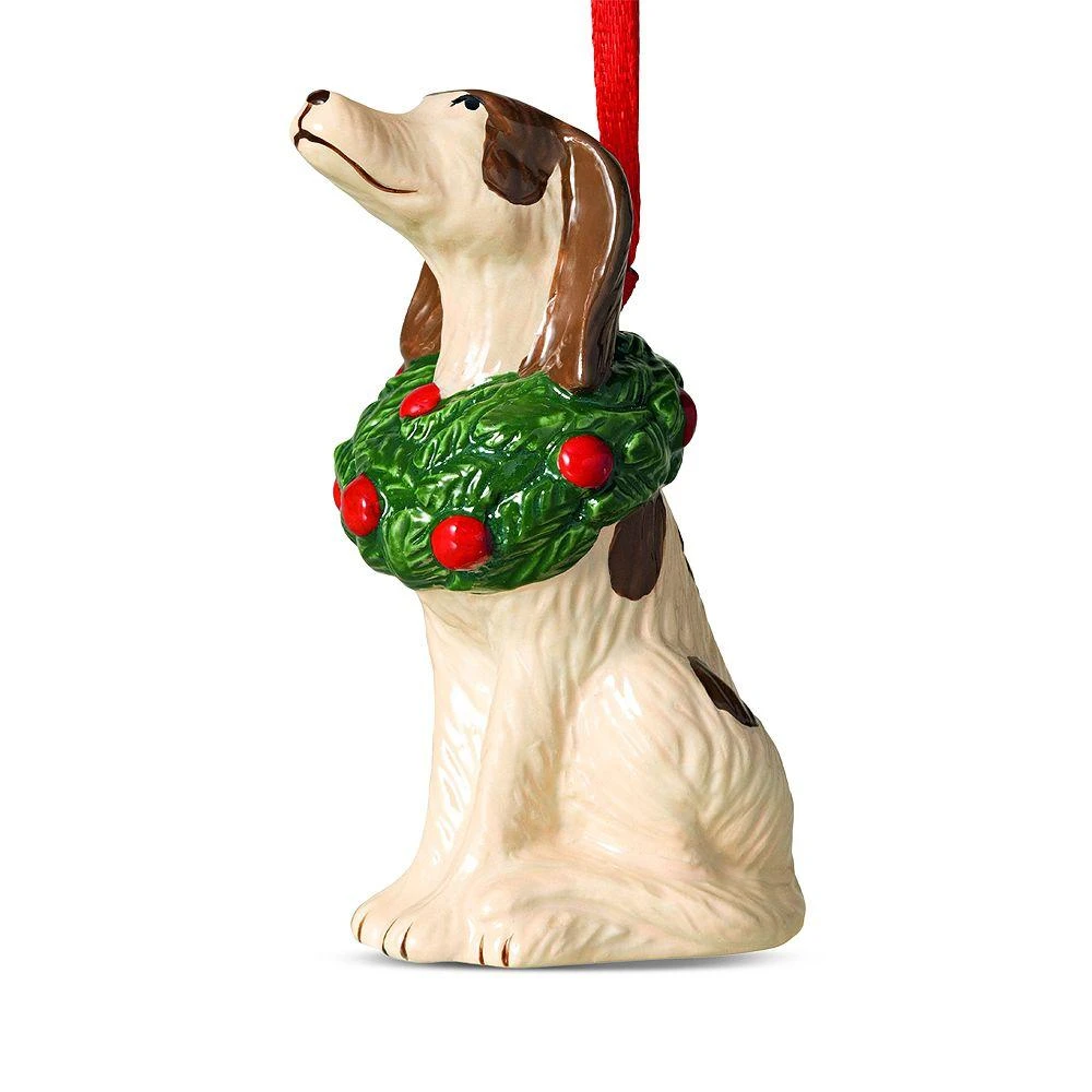 Villeroy & Boch Nostalgic Christmas Puppies Ornaments, Set of 3 3