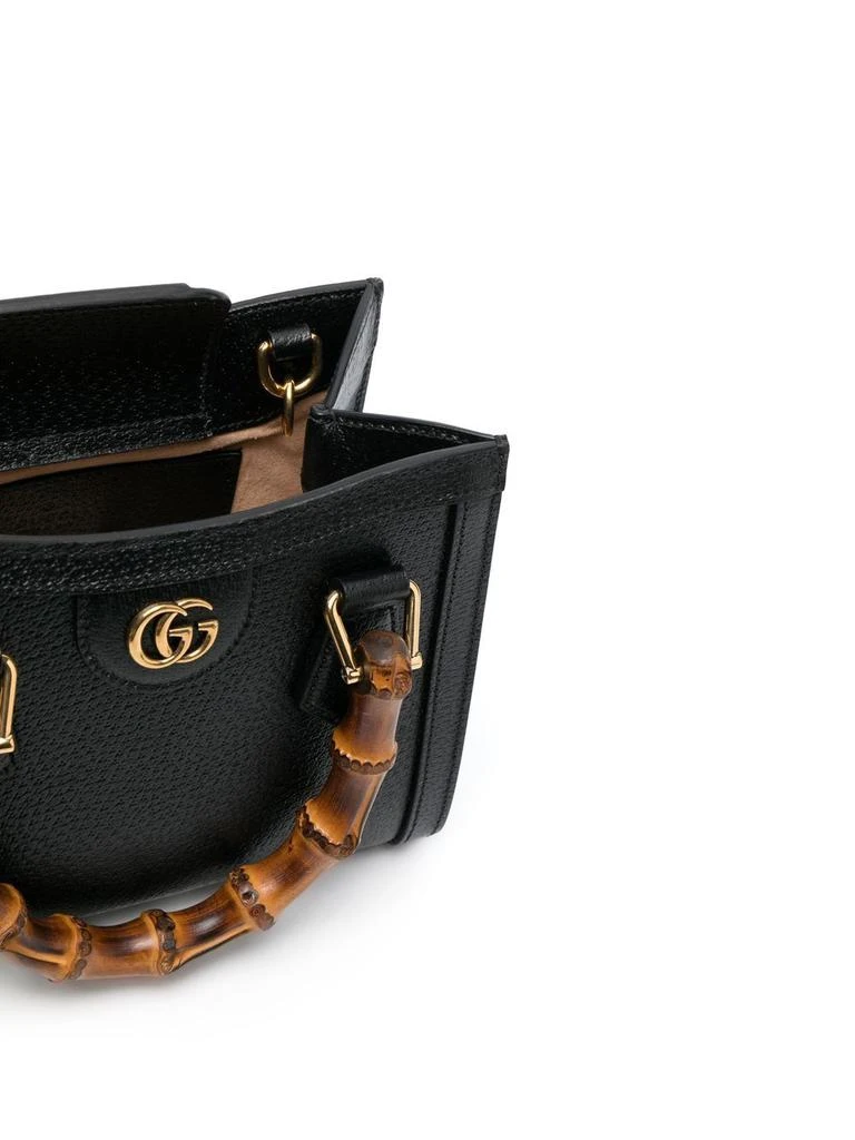 Gucci GUCCI - Diana Mini Leather Shopping Bag 5