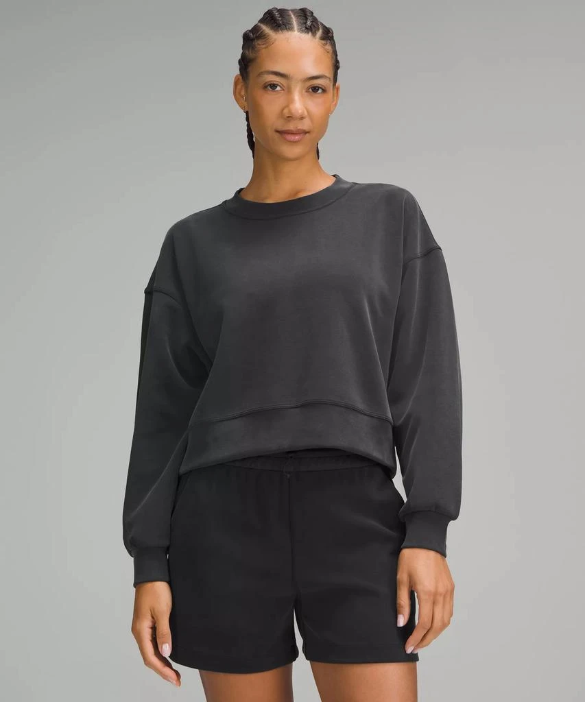 Lululemon Softstreme Perfectly Oversized Cropped Crew 11