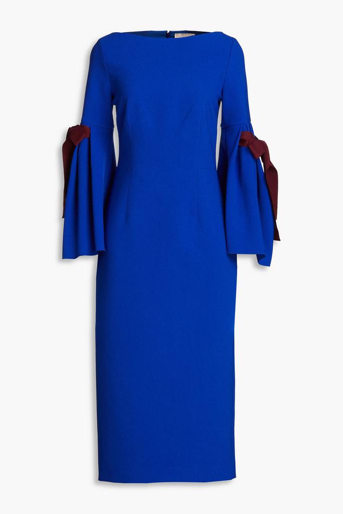 ROKSANDA Venturi bow-embellished crepe midi dress