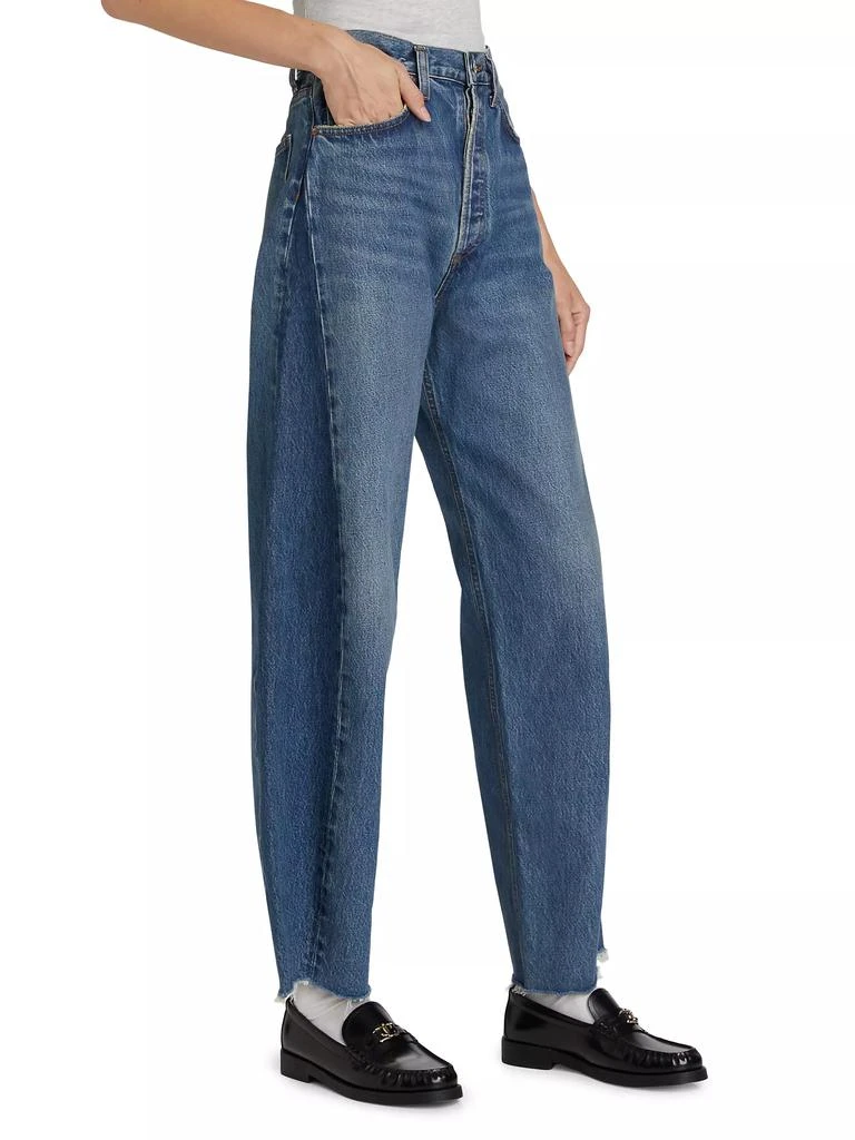 AGOLDE Luna Pieced High-Rise Jeans 4