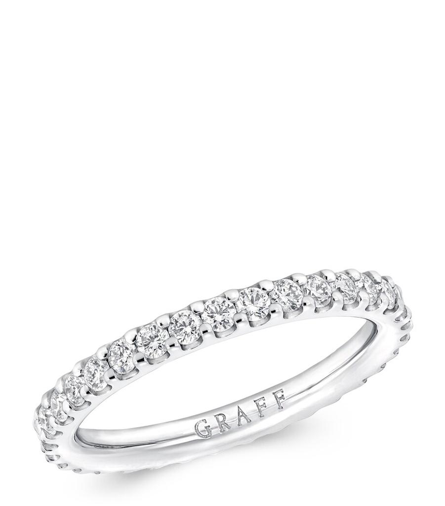 Graff White Gold and Diamond Eternity Ring