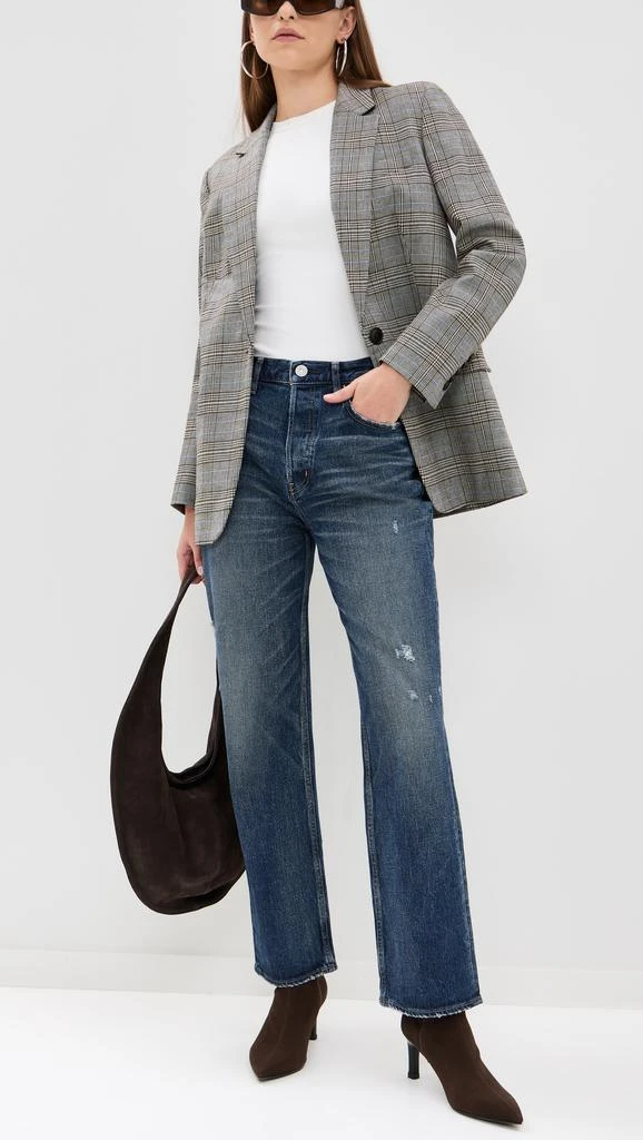 MOUSSY VINTAGE MV Welaka Wide Straight Jeans 4